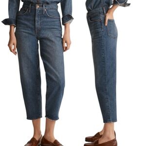 Madewell Balloon Jeans in Ellisboro Wash High Rise Comfort Stretch Bestseller